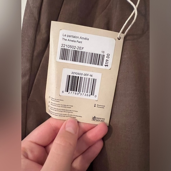 The Amelia Pant Size 16 (Frank and Oak) - Picture 5 of 7